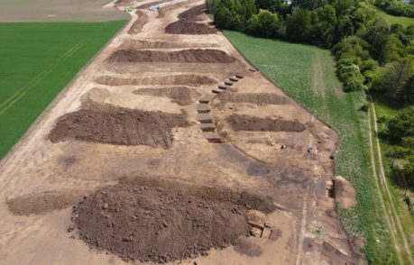Archeologický výzkum v Němčicích nad Hanou