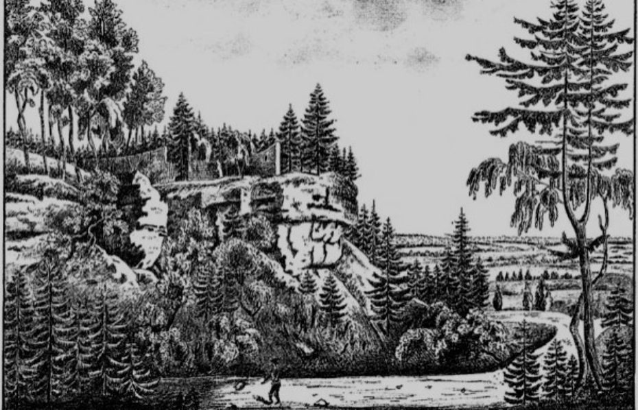 Zaniklý středověký hrad Hlavačov