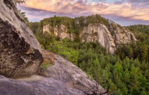 Archeologie Příhrazských skal III: Mužský a centrální část Příhrazské vrchoviny. Foto Václav Bacovský