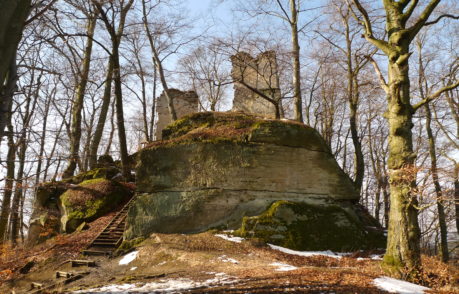 Hrad Děvín a těžba železných rud